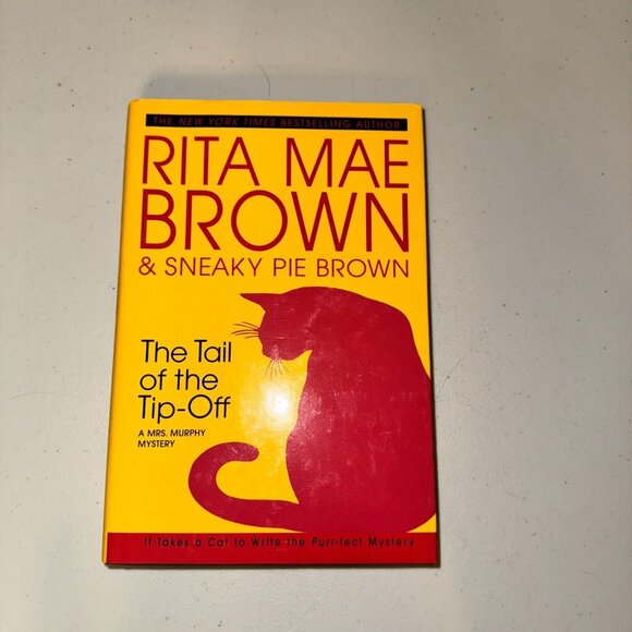 Lot 5 Mrs. Murphy Mystery by Rita Mae Brown & Sneaky Pie Brown Hardcover Novel - Picture 7 of 16